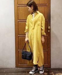 Editt by YECCA VECCA | P.オーバーシャツワンピース(ワンピース)