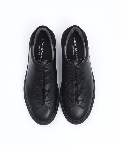 alfredoBANNISTER（アルフレッドバニスター）の「シューホールレザースニーカー（スニーカー・メンズ・ホワイト/ブラック/グレー・40/41/42/43）」の17枚目の写真