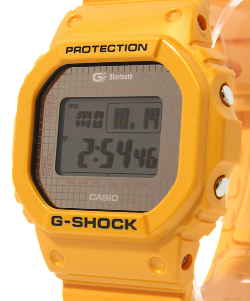 G-SHOCK（ジーショック）の「Bluetooth Model GB-5600B UNISEX（アナログ腕時計・メンズ・ブラック/ブラック×ブラック/ブルー/イエロー・FREE）」の8枚目の写真