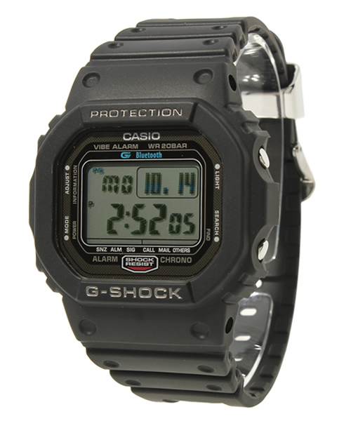 G-SHOCK（ジーショック）の「Bluetooth Model GB-5600B UNISEX（アナログ腕時計・メンズ・ブラック/ブラック×ブラック/ブルー/イエロー・FREE）」の12枚目の写真