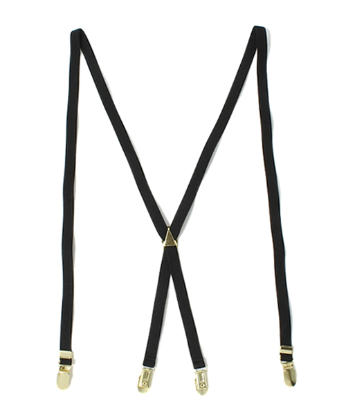 WEGO(ウィゴー)の「WEGO/細サスペンダー(サスペンダー・レディース・ホワイト/ブラック/ネイビー/ワイン・FREE)」の3枚目の写真