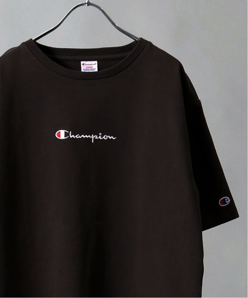 Champion(チャンピオン)の「CHAMPION / チャンピオン × 417 別注 30/3 JERSEY ショートスリーブ TEE(Tシャツ/カットソー・メンズ・ホワイト/ブラック/ピンク/イエロー/ブルー・SMALL/MEDIUM/LARGE/X-LARGE)」の1枚目の写真