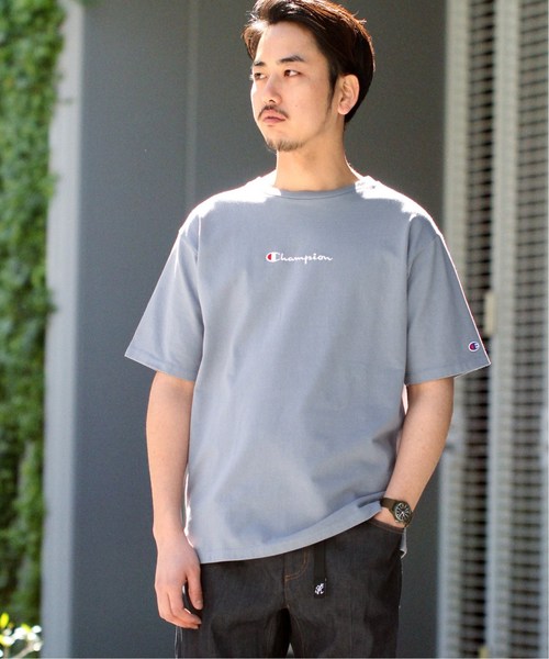 Champion(チャンピオン)の「CHAMPION / チャンピオン × 417 別注 30/3 JERSEY ショートスリーブ TEE(Tシャツ/カットソー・メンズ・ホワイト/ブラック/ピンク/イエロー/ブルー・SMALL/MEDIUM/LARGE/X-LARGE)」の8枚目の写真
