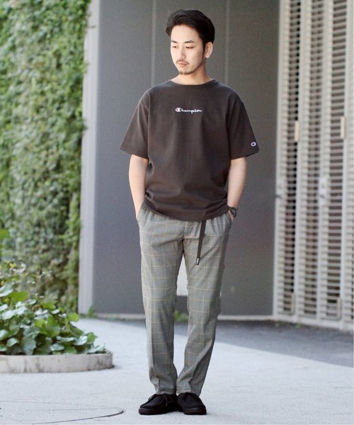Champion(チャンピオン)の「CHAMPION / チャンピオン × 417 別注 30/3 JERSEY ショートスリーブ TEE(Tシャツ/カットソー・メンズ・ホワイト/ブラック/ピンク/イエロー/ブルー・SMALL/MEDIUM/LARGE/X-LARGE)」の12枚目の写真