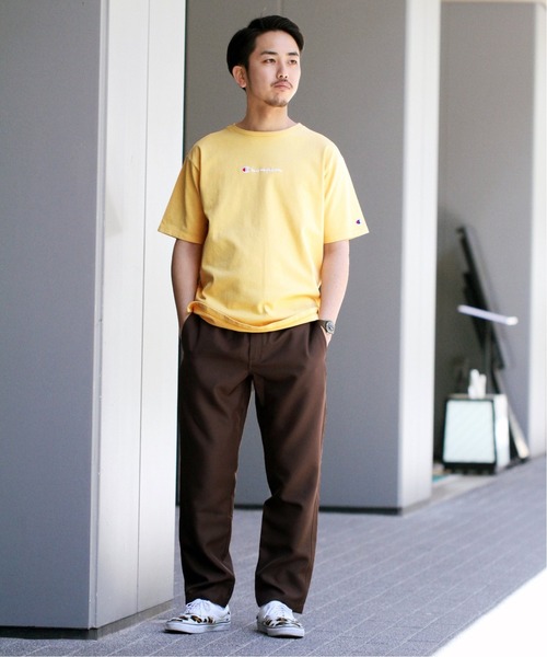 Champion(チャンピオン)の「CHAMPION / チャンピオン × 417 別注 30/3 JERSEY ショートスリーブ TEE(Tシャツ/カットソー・メンズ・ホワイト/ブラック/ピンク/イエロー/ブルー・SMALL/MEDIUM/LARGE/X-LARGE)」の14枚目の写真