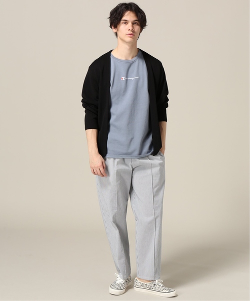 Champion(チャンピオン)の「CHAMPION / チャンピオン × 417 別注 30/3 JERSEY ショートスリーブ TEE(Tシャツ/カットソー・メンズ・ホワイト/ブラック/ピンク/イエロー/ブルー・SMALL/MEDIUM/LARGE/X-LARGE)」の16枚目の写真