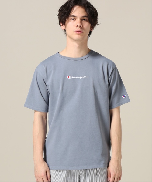 Champion(チャンピオン)の「CHAMPION / チャンピオン × 417 別注 30/3 JERSEY ショートスリーブ TEE(Tシャツ/カットソー・メンズ・ホワイト/ブラック/ピンク/イエロー/ブルー・SMALL/MEDIUM/LARGE/X-LARGE)」の17枚目の写真