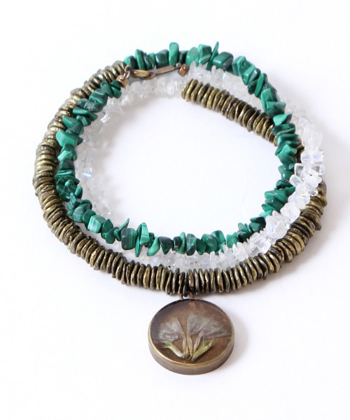 TROVE（トローヴ）の「DRY FLOWER NECKLACE（ネックレス・メンズ・その他1/その他2・FREE）」の2枚目の写真