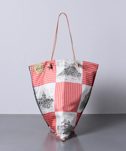 manipuri（マニプリ）の「【一部別注】＜manipuri（マニプリ）＞プリント バッグ L†◆（ショルダーバッグ・レディース・ライム/オレンジ/イエロー/ライトブルー・FREE）」の17枚目の写真