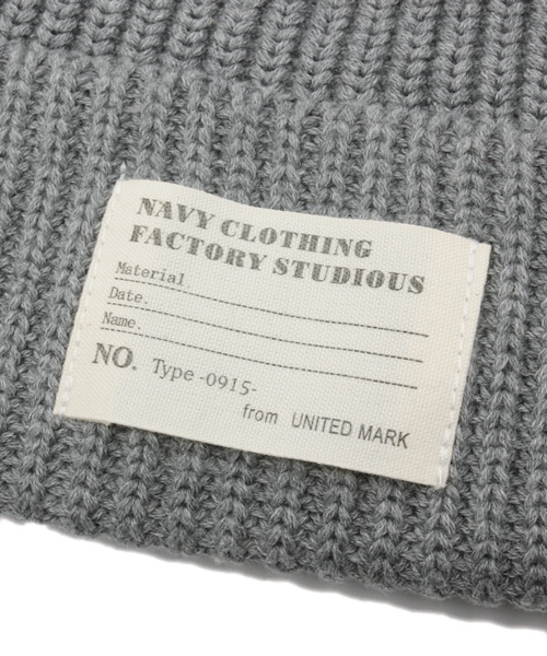 WEGO(ウィゴー)の「WEGO/コットンニットキャップ(ニットキャップ/ビーニー・メンズ・ブラック/杢グレー/サックスブルー/ネイビー/イエロー/ピンク/レッド・FREE)」の12枚目の写真
