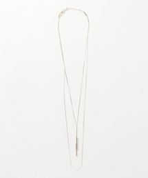 メタルバー2連ネックレス