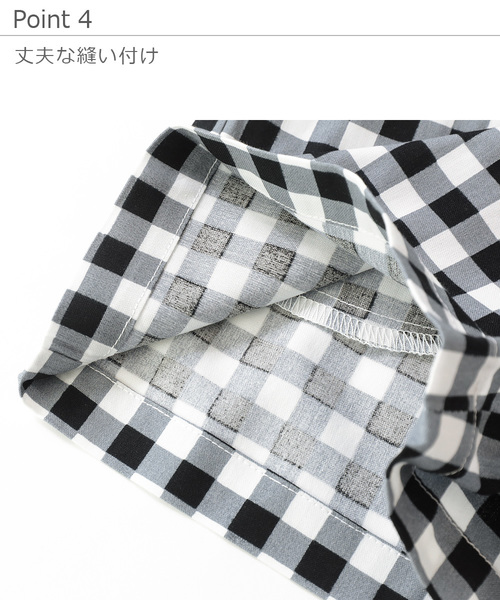 devirock（デビロック）の「総柄ハイウエストフリルショートパンツ（その他パンツ・キッズ・ブラック系その他/ブラック系その他3/ピンク系その他/パープル系その他/ブラック系その他2・150cm/160cm/120cm/130cm/110cm/100cm/140cm）」の11枚目の写真