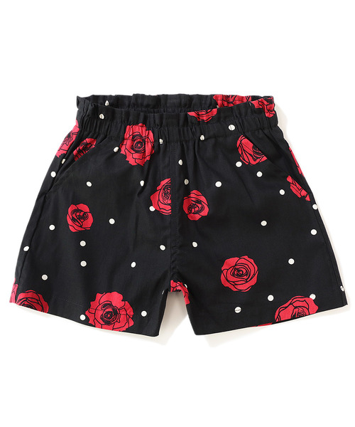devirock（デビロック）の「総柄ハイウエストフリルショートパンツ（その他パンツ・キッズ・ブラック系その他/ブラック系その他3/ピンク系その他/パープル系その他/ブラック系その他2・150cm/160cm/120cm/130cm/110cm/100cm/140cm）」の14枚目の写真