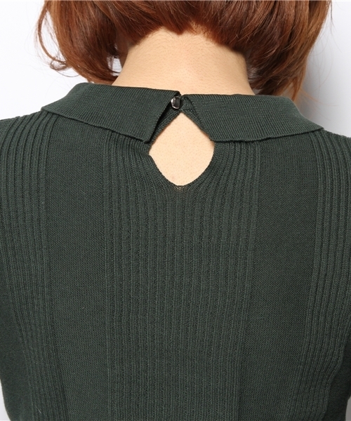 Chico（チコ）の「リブニット（ニット/セーター・レディース・グリーン/オフホワイト/ブルー/ブラック・FREE）」の11枚目の写真