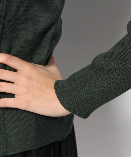 Chico（チコ）の「リブニット（ニット/セーター・レディース・グリーン/オフホワイト/ブルー/ブラック・FREE）」の10枚目の写真