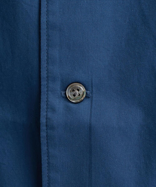 green label relaxing(グリーンレーベルリラクシング)の「CM コットンシルク オープンカラー SS 半袖 シャツ(シャツ/ブラウス・メンズ・ブラック/オレンジ/ターコイズブルー/ロイヤルブルー・S/L/M)」の6枚目の写真