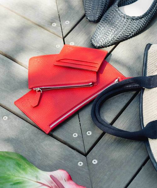 ZAKKA-BOX（ザッカボックス）の「リアルレザーマルチカードケース（カードケース・レディース・ライトグレー/ライトブルー/ブラック/レッド/ベージュ系その他/キャメル・FREE）」の13枚目の写真