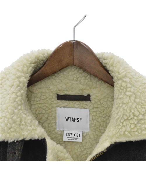 ダブルタップスムートンジャケットwtaps b6 b3サイズM ダブルタップスb-3ムートンジャケットwtaps w-tapsサイズM b3b6 【公式