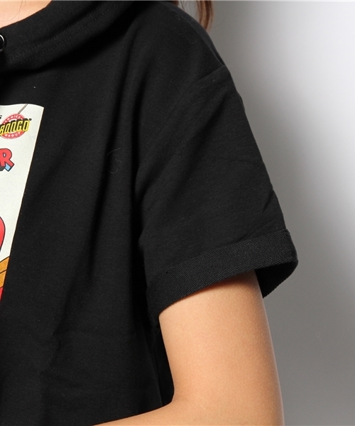 DANCE LB-03（ダンス エルビー・ゼロスリー）の「BARTMAN 14S丈プルオーバー（Tシャツ/カットソー・レディース・ホワイト系/ライトグレー系/ブラック系・FREE）」の8枚目の写真