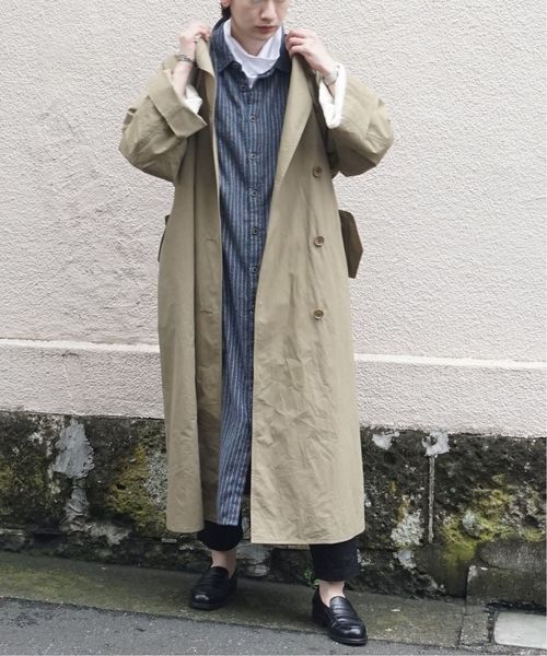 セール】バフピーチ クルーモッズコート◇（ノーカラー