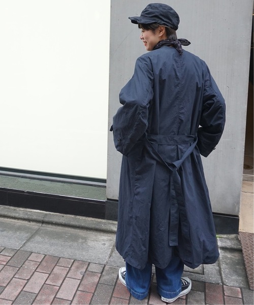 セール】バフピーチ クルーモッズコート◇（ノーカラージャケット