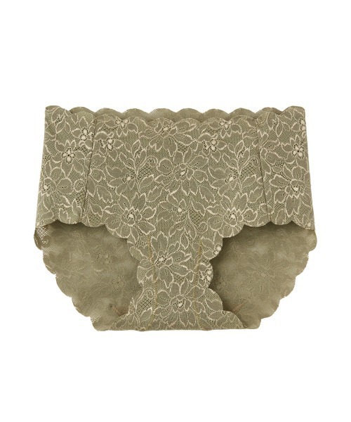 Tuche（トゥシェ）の「【Tuche（トゥシェ）】 LACY AIR　ハーフショーツ（ショーツ・レディース・ナチュラル/ブラック/ミント/ピンク/ボルドー/マスタード/カーキ/オレンジ/ラベンダー/ベージュ/ピンク系その他/クリーム・MEDIUM/LARGE/X-LARGE）」の5枚目の写真