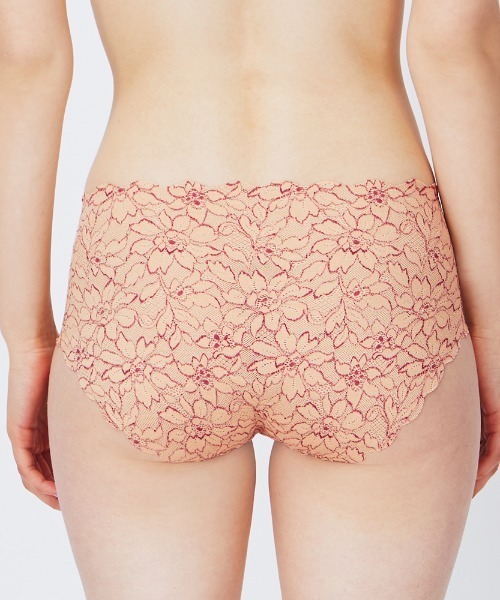 Tuche（トゥシェ）の「【Tuche（トゥシェ）】 LACY AIR　ハーフショーツ（ショーツ・レディース・ナチュラル/ブラック/ミント/ピンク/ボルドー/マスタード/カーキ/オレンジ/ラベンダー/ベージュ/ピンク系その他/クリーム・MEDIUM/LARGE/X-LARGE）」の20枚目の写真