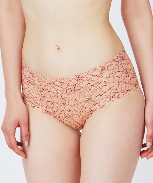 Tuche（トゥシェ）の「【Tuche（トゥシェ）】 LACY AIR　ハーフショーツ（ショーツ・レディース・ナチュラル/ブラック/ミント/ピンク/ボルドー/マスタード/カーキ/オレンジ/ラベンダー/ベージュ/ピンク系その他/クリーム・MEDIUM/LARGE/X-LARGE）」の19枚目の写真