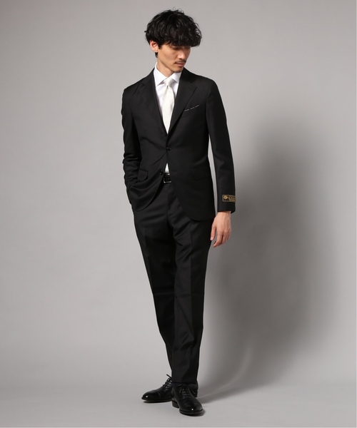 EDIFICE（エディフィス）の「CFT 3ボタン Loro Piana / ロロピアーナ サージ（セットアップ・メンズ・ネイビー/ダークブルー/ブラック/チャコールグレー・50/42/44/46/48）」の5枚目の写真