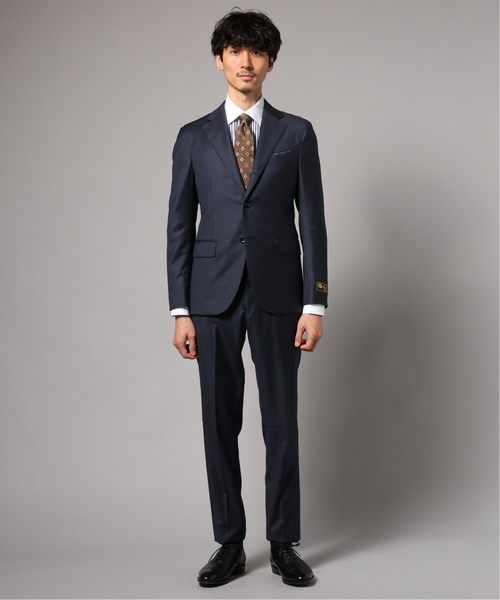 EDIFICE（エディフィス）の「CFT 3ボタン Loro Piana / ロロピアーナ サージ（セットアップ・メンズ・ネイビー/ダークブルー/ブラック/チャコールグレー・50/42/44/46/48）」の9枚目の写真