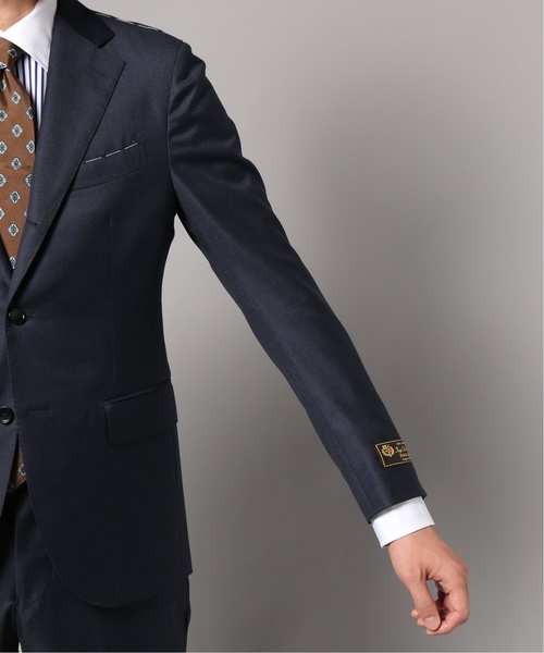 EDIFICE（エディフィス）の「CFT 3ボタン Loro Piana / ロロピアーナ サージ（セットアップ・メンズ・ネイビー/ダークブルー/ブラック/チャコールグレー・50/42/44/46/48）」の17枚目の写真