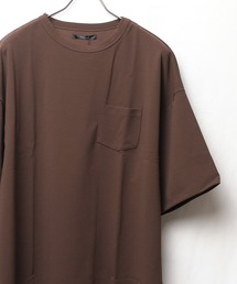 /梨地 ビッグシルエット半袖Tシャツ/