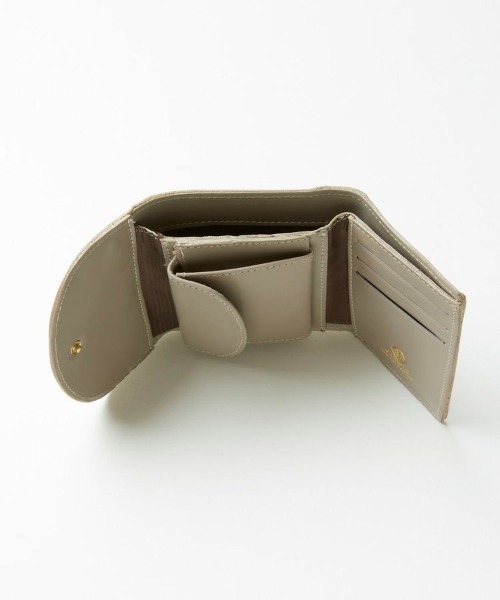 GLENROYAL(グレンロイヤル)の「【GLENROYAL/グレンロイヤル】フラップ付きミニ財布(財布・レディース・ブラック/ボルドー/バイオレット/グレイッシュベージュ/オレンジ/ミント/ダークブラウン・00)」の12枚目の写真