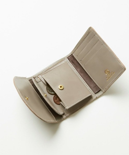 GLENROYAL(グレンロイヤル)の「【GLENROYAL/グレンロイヤル】フラップ付きミニ財布(財布・レディース・ブラック/ボルドー/バイオレット/グレイッシュベージュ/オレンジ/ミント/ダークブラウン・00)」の13枚目の写真