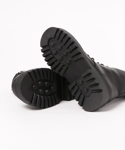 厚底レースアップワークブーツ（ブーツ）｜STYLEBLOCK（スタイル