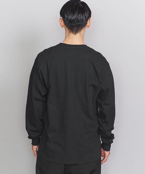 BEAUTY&YOUTH UNITED ARROWS(ビューティーアンドユースユナイテッドアローズ)の「【別注】 <BRANDALISED> GIRL LSL/Tシャツ(Tシャツ/カットソー・メンズ・ブラック/ホワイト・MEDIUM/SMALL/LARGE/X-LARGE)」の3枚目の写真