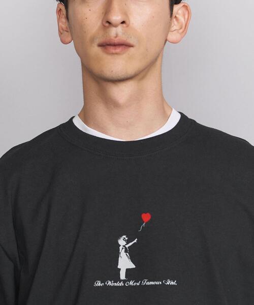 BEAUTY&YOUTH UNITED ARROWS(ビューティーアンドユースユナイテッドアローズ)の「【別注】 <BRANDALISED> GIRL LSL/Tシャツ(Tシャツ/カットソー・メンズ・ブラック/ホワイト・MEDIUM/SMALL/LARGE/X-LARGE)」の16枚目の写真