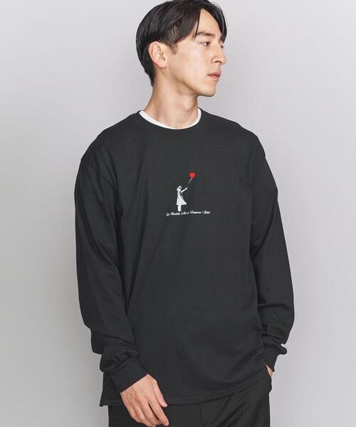 BEAUTY&YOUTH UNITED ARROWS(ビューティーアンドユースユナイテッドアローズ)の「【別注】 <BRANDALISED> GIRL LSL/Tシャツ(Tシャツ/カットソー・メンズ・ブラック/ホワイト・MEDIUM/SMALL/LARGE/X-LARGE)」の13枚目の写真