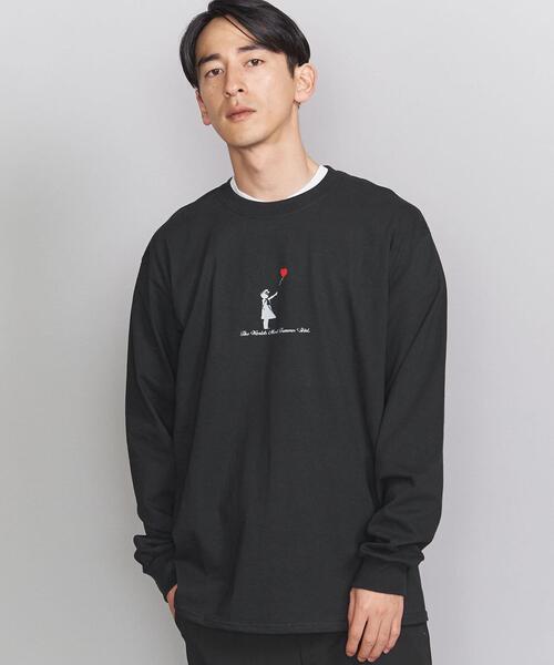 BEAUTY&YOUTH UNITED ARROWS(ビューティーアンドユースユナイテッドアローズ)の「【別注】 <BRANDALISED> GIRL LSL/Tシャツ(Tシャツ/カットソー・メンズ・ブラック/ホワイト・MEDIUM/SMALL/LARGE/X-LARGE)」の10枚目の写真