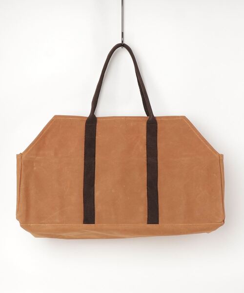DULTON（ダルトン）の「WAX CANVAS LOG BAG/キャンバス生地 トートバッグ（トートバッグ・メンズ・キャメル/オリーブ・FREE）」の17枚目の写真