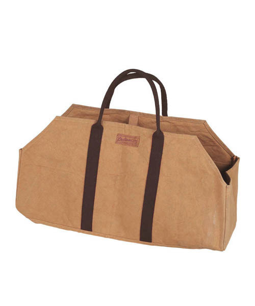 DULTON（ダルトン）の「WAX CANVAS LOG BAG/キャンバス生地 トートバッグ（トートバッグ・メンズ・キャメル/オリーブ・FREE）」の4枚目の写真