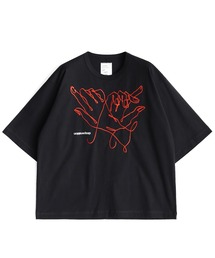 "HAND EMB." S/S BIG T