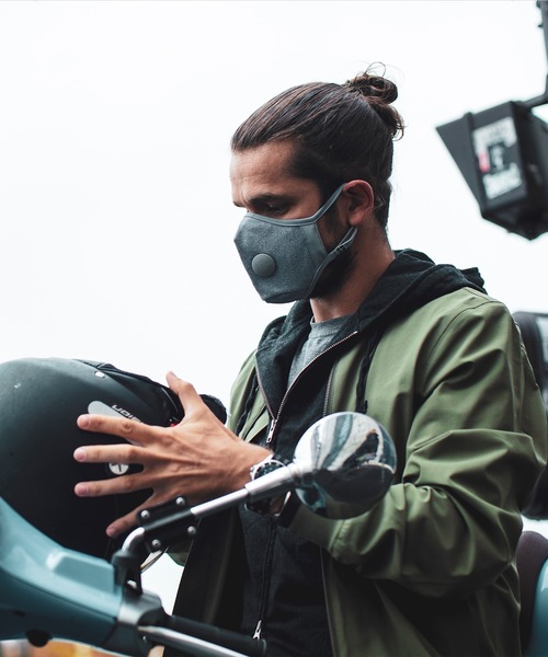 ESTNATION(エストネーション)の「AIRINUM / "URBAN AIR MASK 2.0" マスク(マスク・メンズ・ブラック/グレー/ピンク・LARGE/MEDIUM/SMALL/X-SMALL)」の14枚目の写真