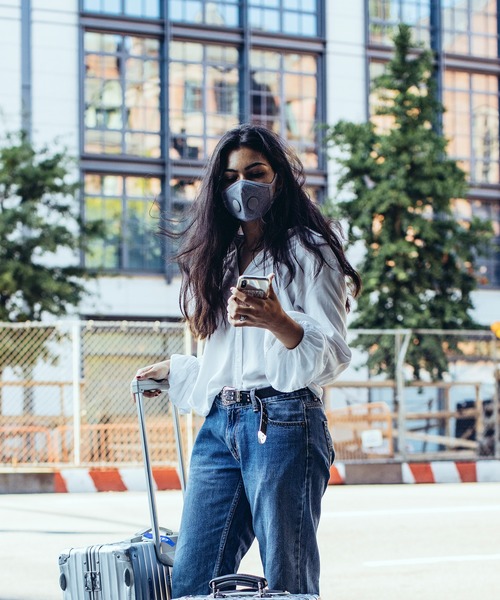 ESTNATION(エストネーション)の「AIRINUM / "URBAN AIR MASK 2.0" マスク(マスク・メンズ・ブラック/グレー/ピンク・LARGE/MEDIUM/SMALL/X-SMALL)」の15枚目の写真