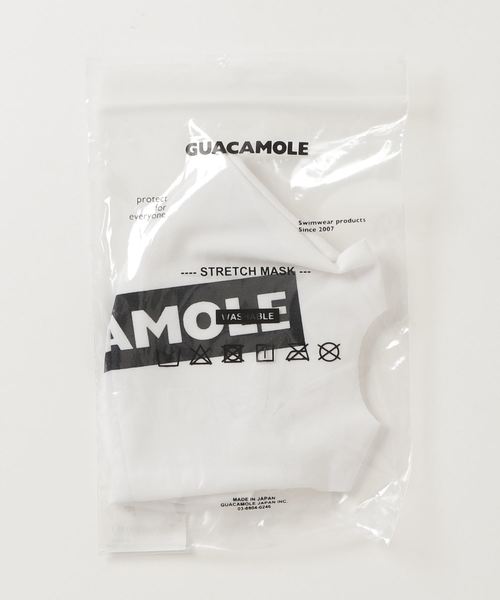 GUACAMOLE（ガカモレ）の「STRETCH MASK  -washable & sustainable- / ストレッチマスク　ウォッシャブル アンド サスティナブル（マスク・レディース・ホワイト×ブラック/ホワイト系その他/グレー×ホワイト/グレー系その他・FREE）」の9枚目の写真