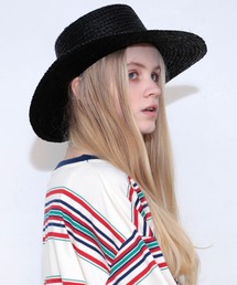 RNA（アールエヌエー）の「E4698 ワイドブリムラフィアHAT（ハット・レディース）」