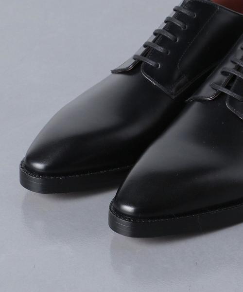 F.LLI GIACOMETTI（フラテッリジャコメッティ）の「＜F.LLI Giacometti（フラテッリ・ジャコメッティ）＞ 5EYE DERBY（ドレスシューズ・メンズ・ブラック・41h/41/42/42h/40h）」の3枚目の写真