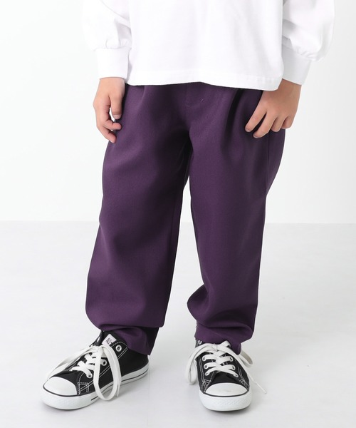 devirock(デビロック)の「スラックスパンツ(その他パンツ・キッズ・ブラック/ダークブラウン/ダークパープル/チャコール・120cm/130cm/140cm/150cm/160cm/110cm/100cm)」の1枚目の写真