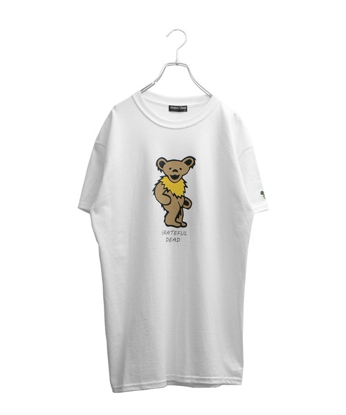 Grateful Dead】 ダンシングベア（大）プリントTシャツ（Tシャツ