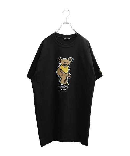 Grateful Dead】 ダンシングベア（大）プリントTシャツ（Tシャツ
